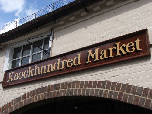 Knockhundred Market Sign Board